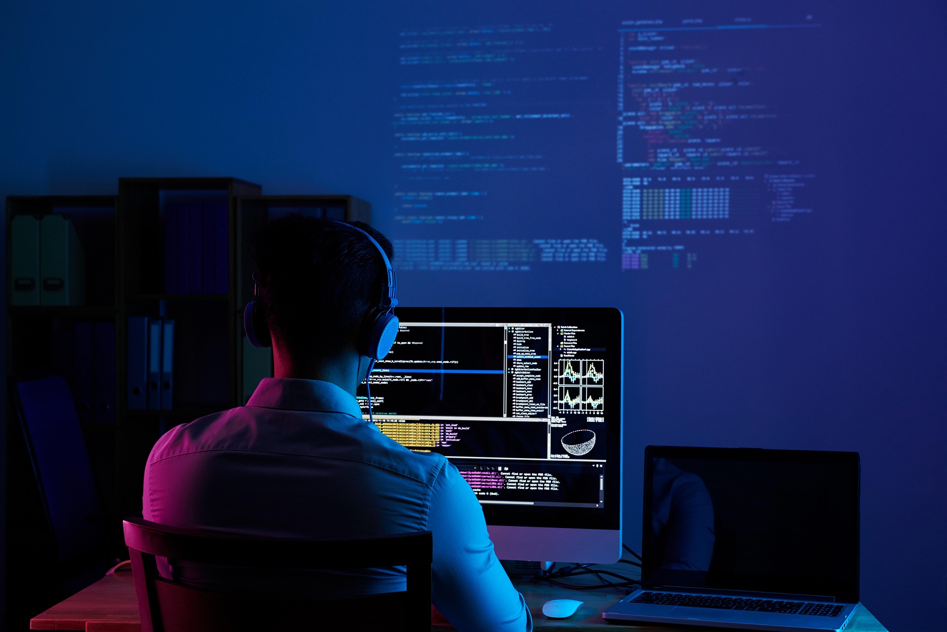 Modern technology workspace